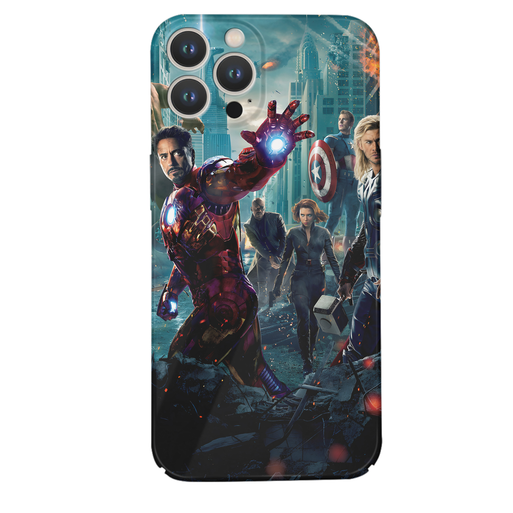 （画像用） アベンジャーズ The Avengers 【iPhone 14シリーズ対応】ハードケース